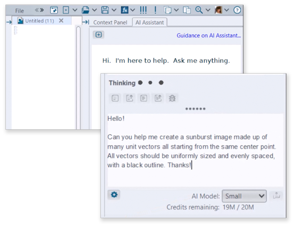 AI Assistant Interface