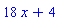 18*x+4