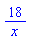 18/x