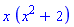 x*(x^2+2)