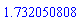 1.732050808