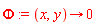 Phi := proc (x, y) options operator, arrow; 0 end proc