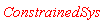 ConstrainedSys