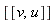 [[v, u]]