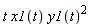t*x1(t)*y1(t)^2