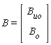 B = (Vector(2, {(1) = B[uo], (2) = B[o]}))
