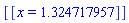 [[x = 1.324717957]]