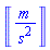 Unit([m/s^2])