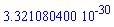 0.3321080400e-29