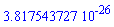 0.3817543727e-25