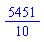 5451/10