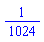 1/1024