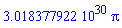 0.3018377922e31*Pi