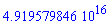 0.4919579846e17