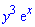 y^3*exp(x)