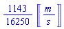 (1143/16250)*Unit([m/s])
