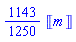 (1143/1250)*Unit([m])