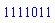 1111011