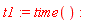 t1 := time()