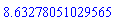 HFloat(8.632780510295648)