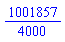 1001857/4000