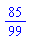 85/99