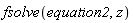 fsolve(equation2, z)