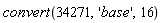 convert(34271, 'base', 16)