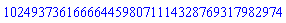 1024937361666644598071114328769317982974