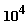 10^4