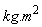kg.(m^2)