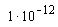 10^(-12)
