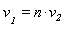 v*`#mscripts(mo("&InvisibleTimes;",fontstyle = "italic"),none(),none(),none(),none(),mn("1",fontstyle = "italic"),none())` = n*v*`#mscripts(mo("&InvisibleTimes;"),none(),none(),none(),none(),mn("2",fontstyle = "italic"),none())`