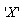 'X'