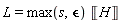 L = max(s, `&epsilon;`)*Unit('H')