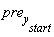 pre[y[start]]