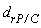 d[rP/C]