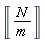 Unit('N'/'m')