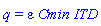 q = epsilon*Cmin*ITD