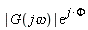 |G(jomega)|(e)^(j*Phi)