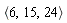 `<,>`(6, 15, 24)