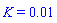 K = 0.1e-1