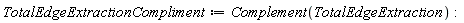 TotalEdgeExtractionCompliment := Complement(TotalEdgeExtraction)