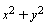 x^2+y^2