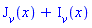 BesselJ(v, x)+BesselI(v, x)