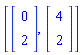[Vector[column]([[0], [2]]), Vector[column]([[4], [2]])]