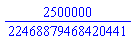 2500000/22468879468420441