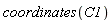 coordinates(C1)