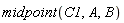 midpoint(C1, A, B)