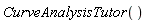 CurveAnalysisTutor()